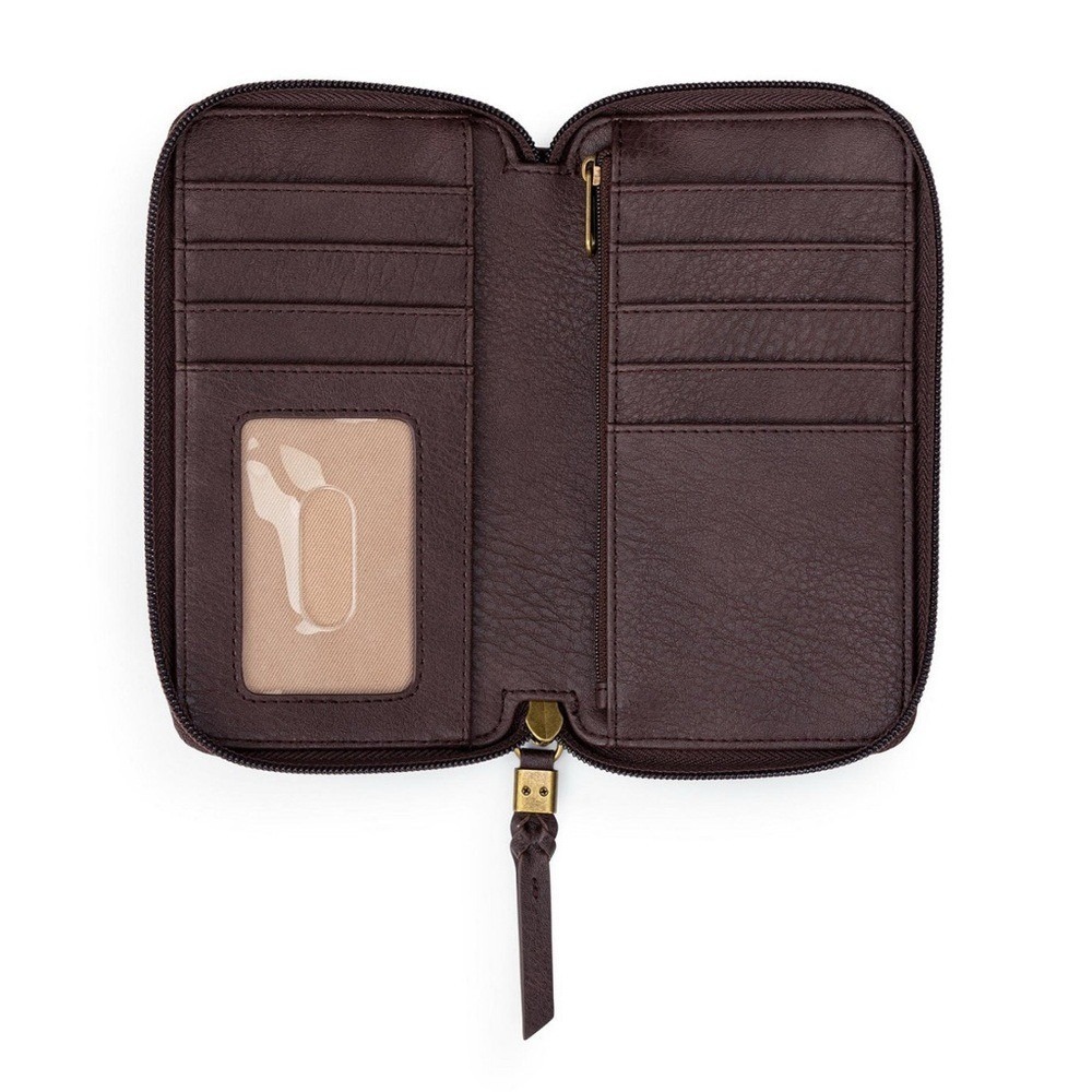 The Sak Chocolate Brown Suede Crossbody Bag - Picture 10 of 12